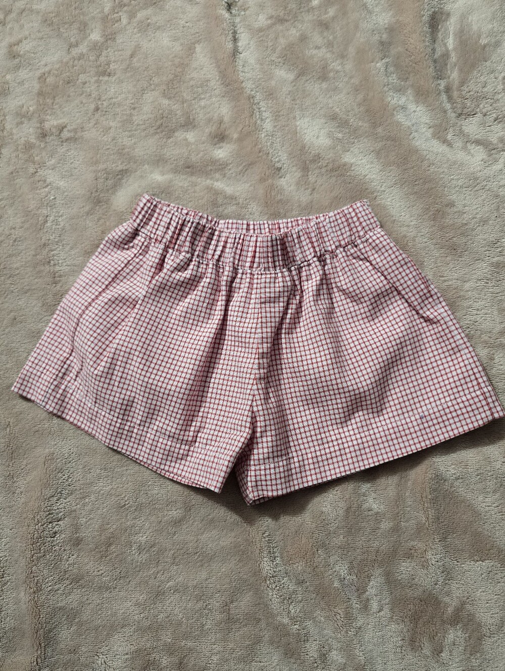 The Beaufort Bonnet Company Red White Shorts Size 0-6 Months